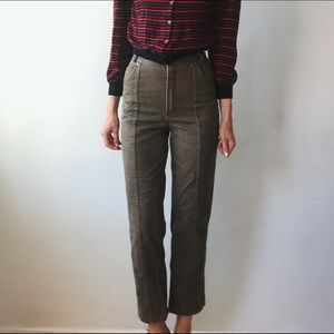 Vintage Beige Mom Jeans